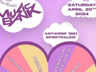 Music Bank Anvers, le 20 avril