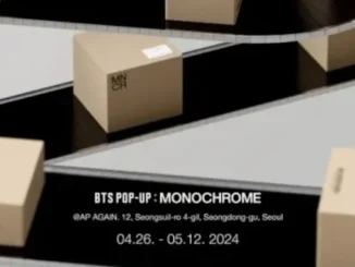 BTS prépare son pop-up
