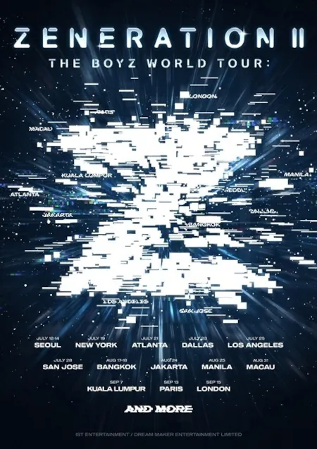 the boyz tournee,the boyz paris,the boyz nectar,the boyz