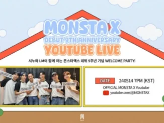 Monsta X fête ses 9 ans