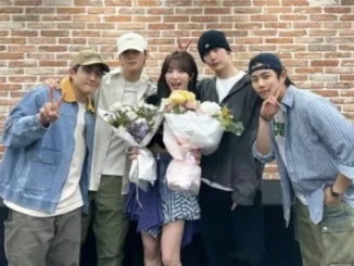 Astro au complet, au concert de Billie