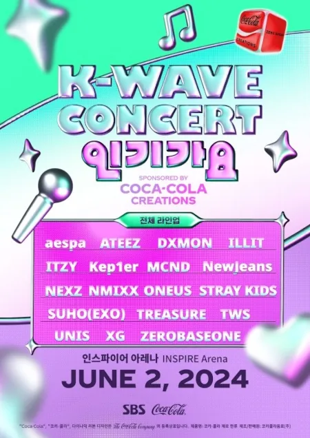 sbs,concert inkigayo,sbs inkigayo,ateez,stray kids,newjeans