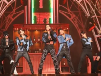 Ateez lors de leur concert 2024 à Séoul