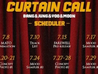 B.A.P publie le schedule de Curtain Call