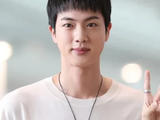Jin, en tête du classement de réputation des membres de boygroups