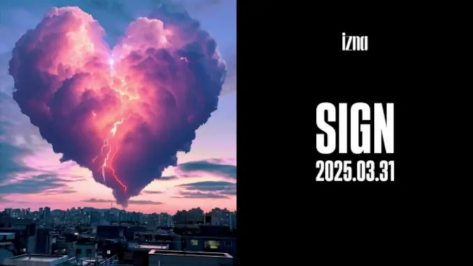 IZNA annonce son 1er comeback
