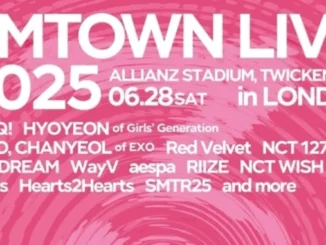 2e line-up annoncé pour le SMTOWN London