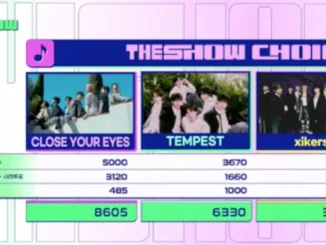 CLOSE YOUR EYES remporte son 1er music show