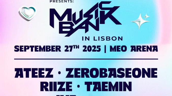Le line-up du Music Bank Lisbon dévoilé Le line-up du Music Bank Lisbon dévoilé