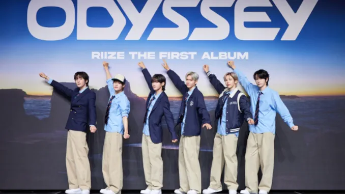 Des débuts en haut des charts pour Odyssey de RIIZE Des débuts en haut des charts pour Odyssey de RIIZE