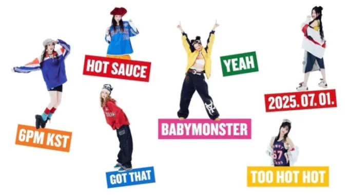 BABYMONSTER publie un 1er teaser de Hot Sauce