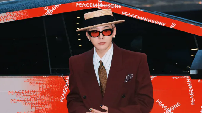 G-Dragon fait un don pour aider les enfants alcooliques