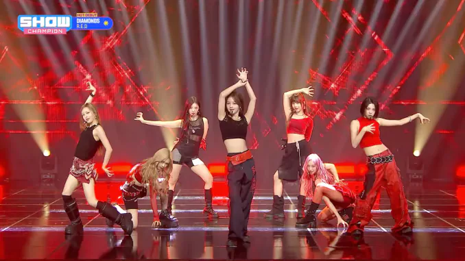 Le groupe chinois R.E.D arrive dans les shows coréens