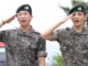 Fin d'armée pour RM et V de BTS