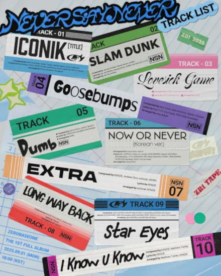 ZEROBASEONE comeback 2025,ZEROBASEONE album complet,ZEROBASEONE full album,ZEROBASEONE tracklist never say never