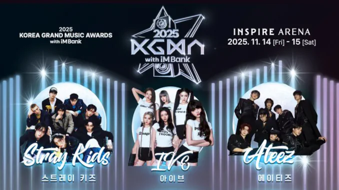 Le line-up des KGMA annoncé Le line-up des KGMA annoncé