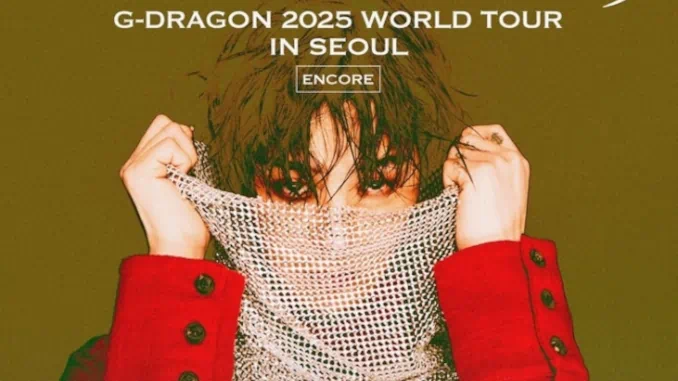 G-Dragon termine sa tournée mondiale à Séoul G-Dragon termine sa tournée mondiale à Séoul