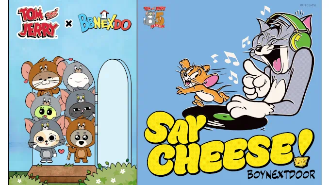 BOYNEXTDOOR fête les 85 ans de Tom & Jerry BOYNEXTDOOR fête les 85 ans de Tom & Jerry