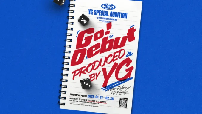 YG, nouvelles auditions en février 2026