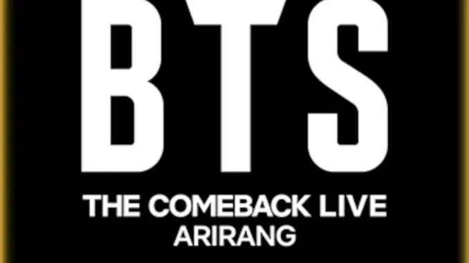 BTS dévoile le détail de son concert gratuit 2026