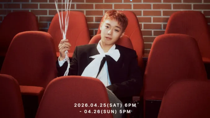 Fan meeting Park Jihoon Séoul 2026 Affiche fan meeting Park Jihoon Séoul avril 2026