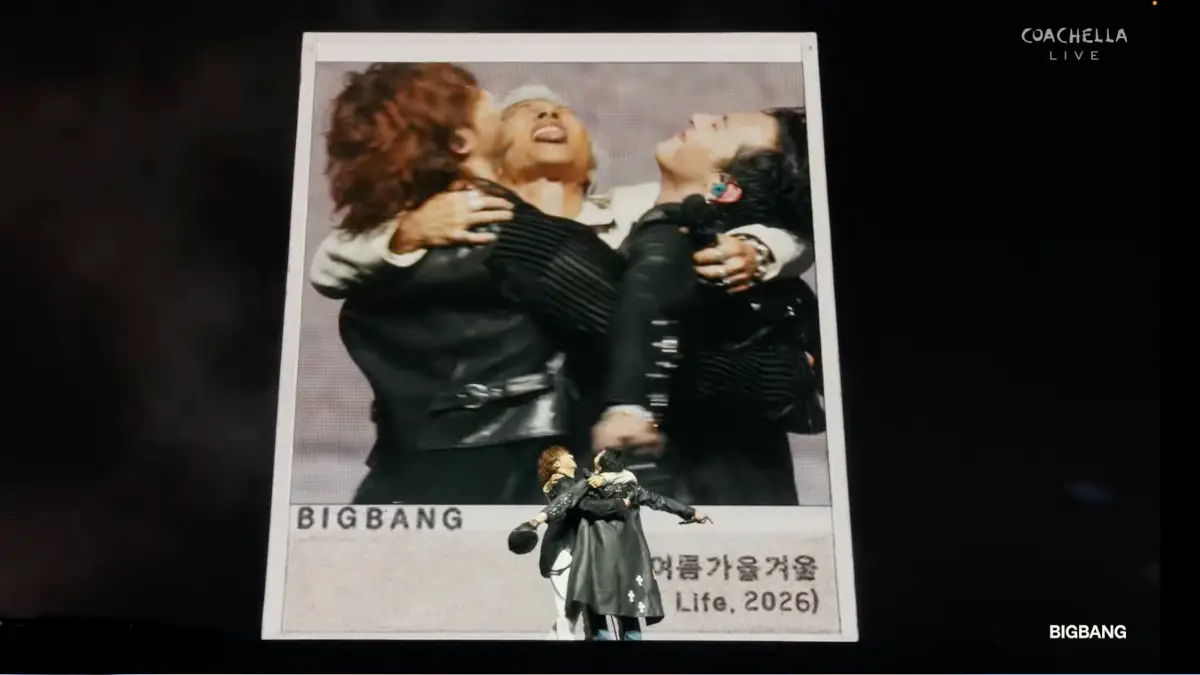 BIGBANG (Taeyang, G-Dragon, Daesung) à Coachella pour leur 20e anniversaire