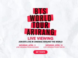 BTS , annonce des dates de live des concerts au cinéma