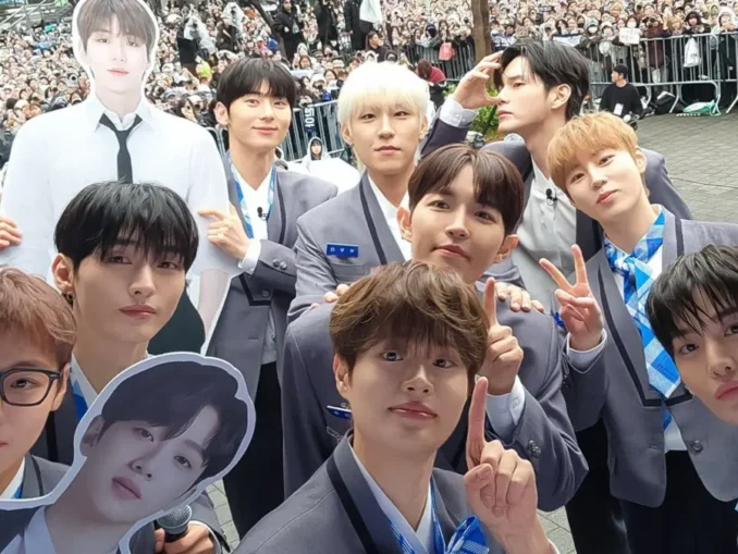 WANNA ONE en fan meeting en avril 2026