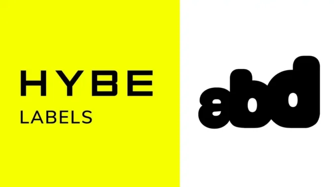 Logos HYBE et ABD pour le nouveau label girlgroup