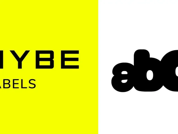 Logos HYBE et ABD pour le nouveau label girlgroup