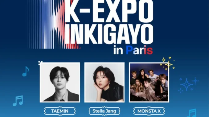 Inkigayo concert K-pop Paris 2026 Taemin MONSTA X