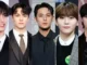 Les membres DK, Mingyu, Seungkwan, Vernon et Dino de SEVENTEEN avant leur enrôlement militaire