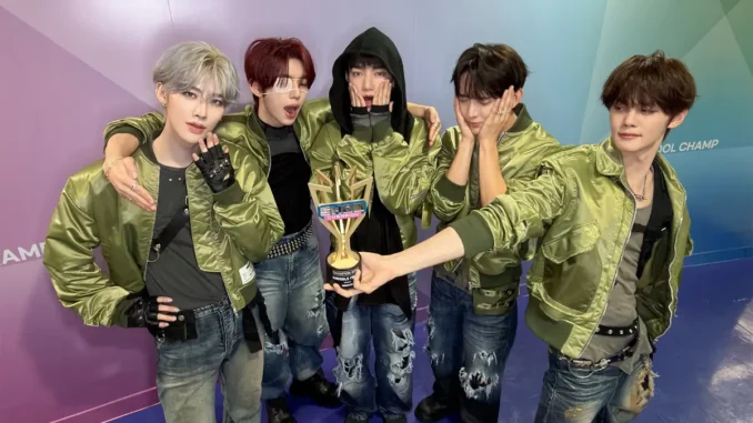 AND2BLE célèbre sa victoire à Show Champion