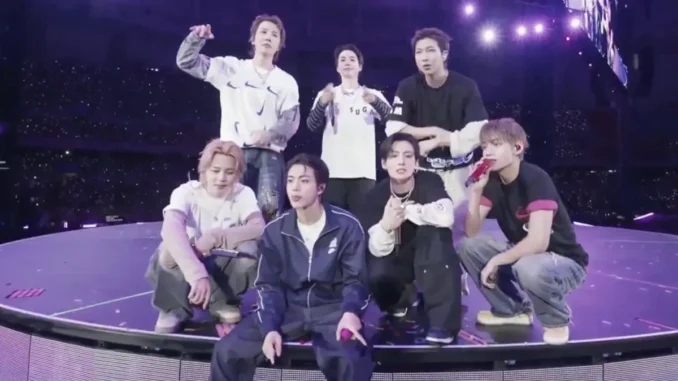 BTS en concert à Busan en juin 2026