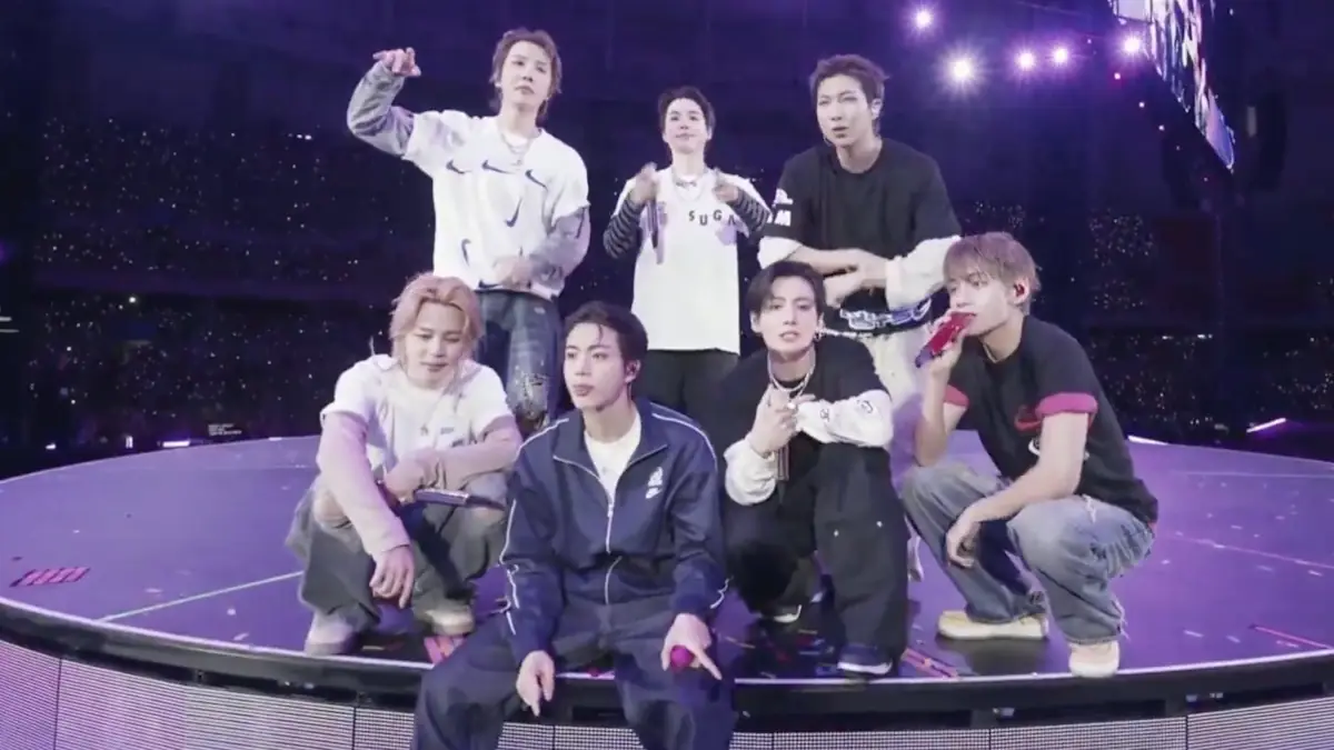 BTS en concert à Busan en juin 2026