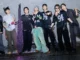 Les membres de BTS lors du concert à Las Vegas
