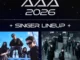 Affiche du premier line-up des AAA 2026 avec ATEEZ, &TEAM et LNGSHOT