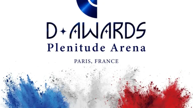 Affiche des D AWARDS 2027 annonçant l'édition de Paris