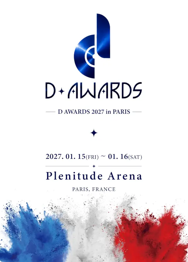 L'affiche des D AWARDS 2027