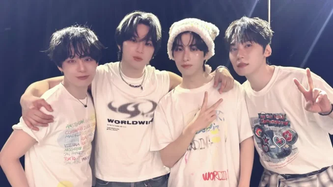 ONEUS à quatre avant le retour de Seoho