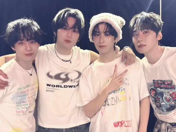 ONEUS à quatre avant le retour de Seoho