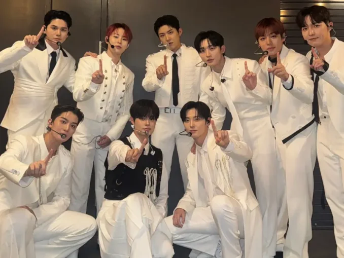 WANNA ONE à neuf membres sur scène à KCON LA 2026