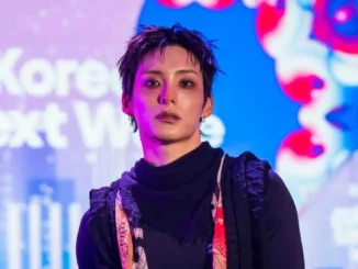 Junhee lors de sa prestation dans Korea’s Next Wave
