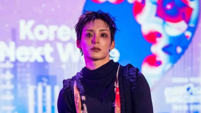 Junhee, sélection Eurovision Asia Junhee lors de sa prestation dans Korea’s Next Wave