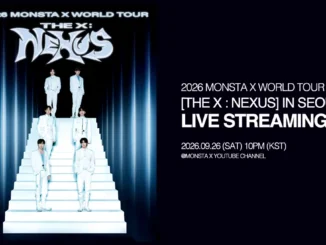 Affiche de la diffusion du concert THE X : NEXUS de MONSTA X