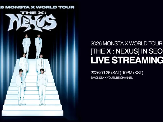 Affiche de la diffusion du concert THE X : NEXUS de MONSTA X