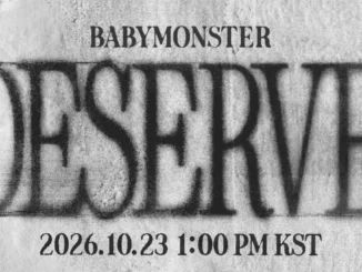 BABYMONSTER annonce le single 'Deserve'