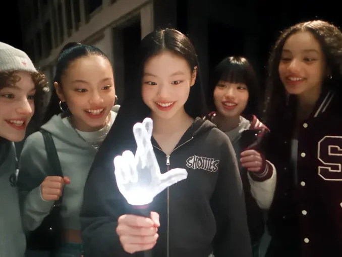 LNGSHOT dévoile son lightstick en forme de main